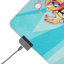 Load image into Gallery viewer, One Piece Monkey D. Luffy RGB LED Mouse Pad (Desk Mat)
