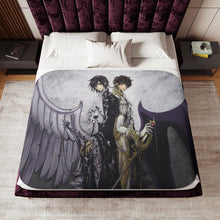 Load image into Gallery viewer, Code Geass Lelouch Lamperouge, Suzaku Kururugi Sherpa Blanket
