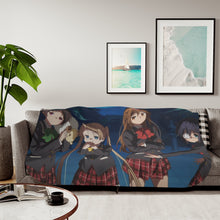 Load image into Gallery viewer, Chuunibyou Girls Sherpa Blanket
