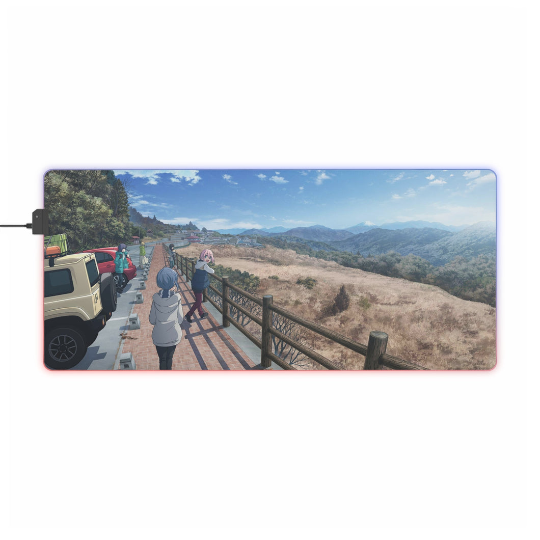 Laid-Back Camp RGB LED Mouse Pad (Desk Mat)
