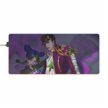 Load image into Gallery viewer, Jolyne Cujoh, Stone Ocean and Jotaro Kujo RGB LED Mouse Pad (Desk Mat)
