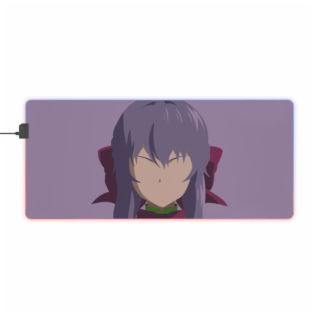 Shinoa Hīragi from Seraph of The End for Dekstop RGB LED Mouse Pad (Desk Mat)