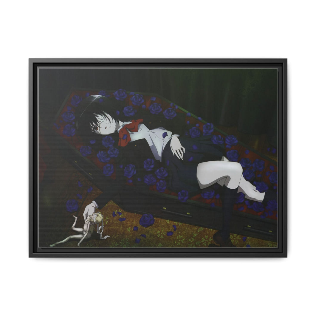 Mei Misaki Canvas Framed Art Print