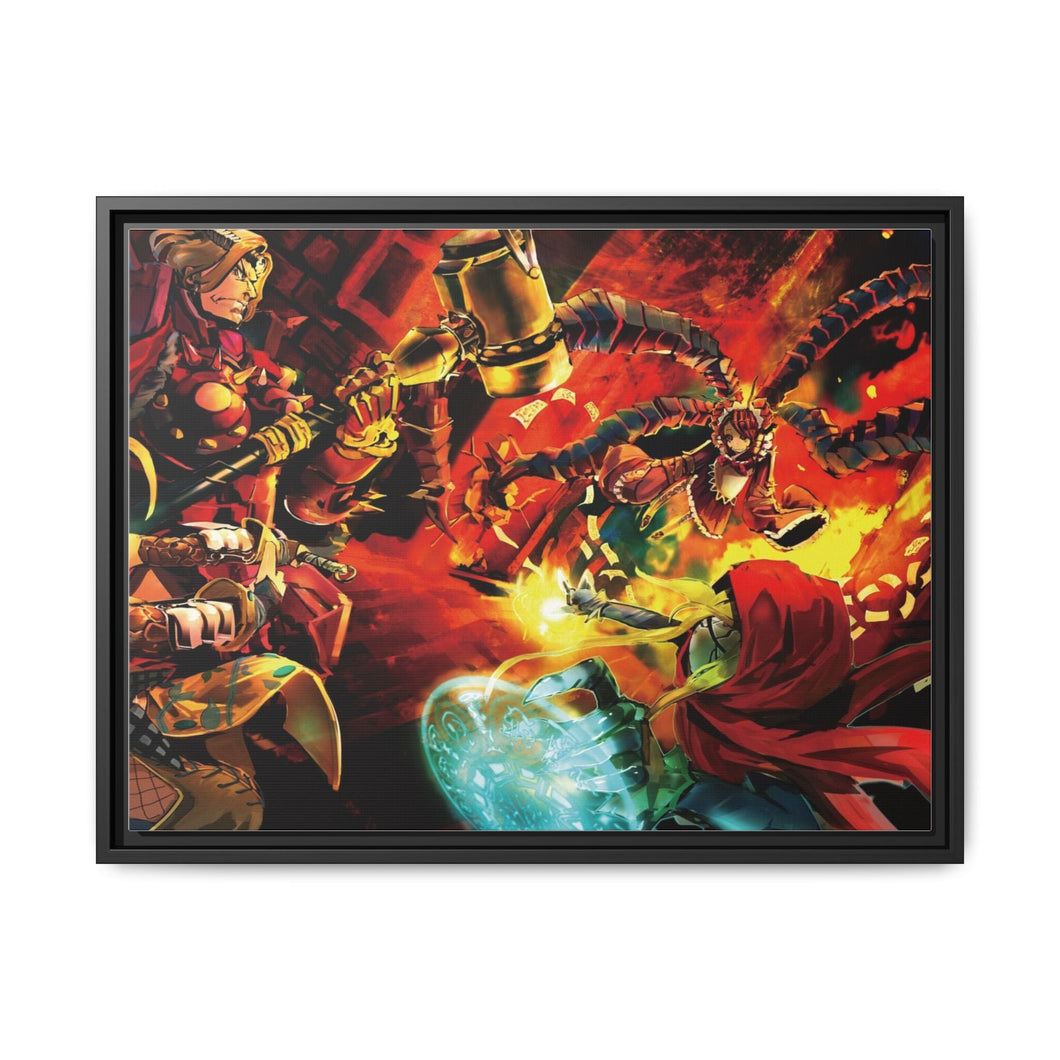Anime Overlord Canvas Framed Art Print