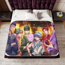 Load image into Gallery viewer, Kuroko&#39;s Basketball Tetsuya Kuroko, Daiki Aomine, Atsushi Murasakibara Sherpa Blanket
