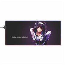 Load image into Gallery viewer, Saekano: How To Raise A Boring Girlfriend RGB LED Mouse Pad (Desk Mat)
