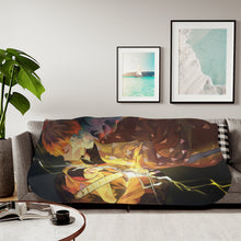 Load image into Gallery viewer, Demon Slayer: Kimetsu no Yaiba Sherpa Blanket

