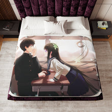 Load image into Gallery viewer, Hyouka Eru Chitanda Sherpa Blanket
