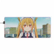 Load image into Gallery viewer, Miss Kobayashi's Dragon Maid Kobayashi San Chi No Maid Dragon, Tohru RGB LED Mouse Pad (Desk Mat)
