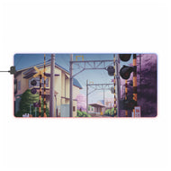 Anime Street RGB LED Mouse Pad (Desk Mat)