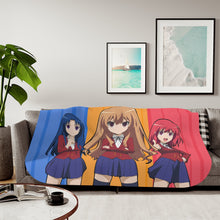 Load image into Gallery viewer, Anime Toradora! Sherpa Blanket
