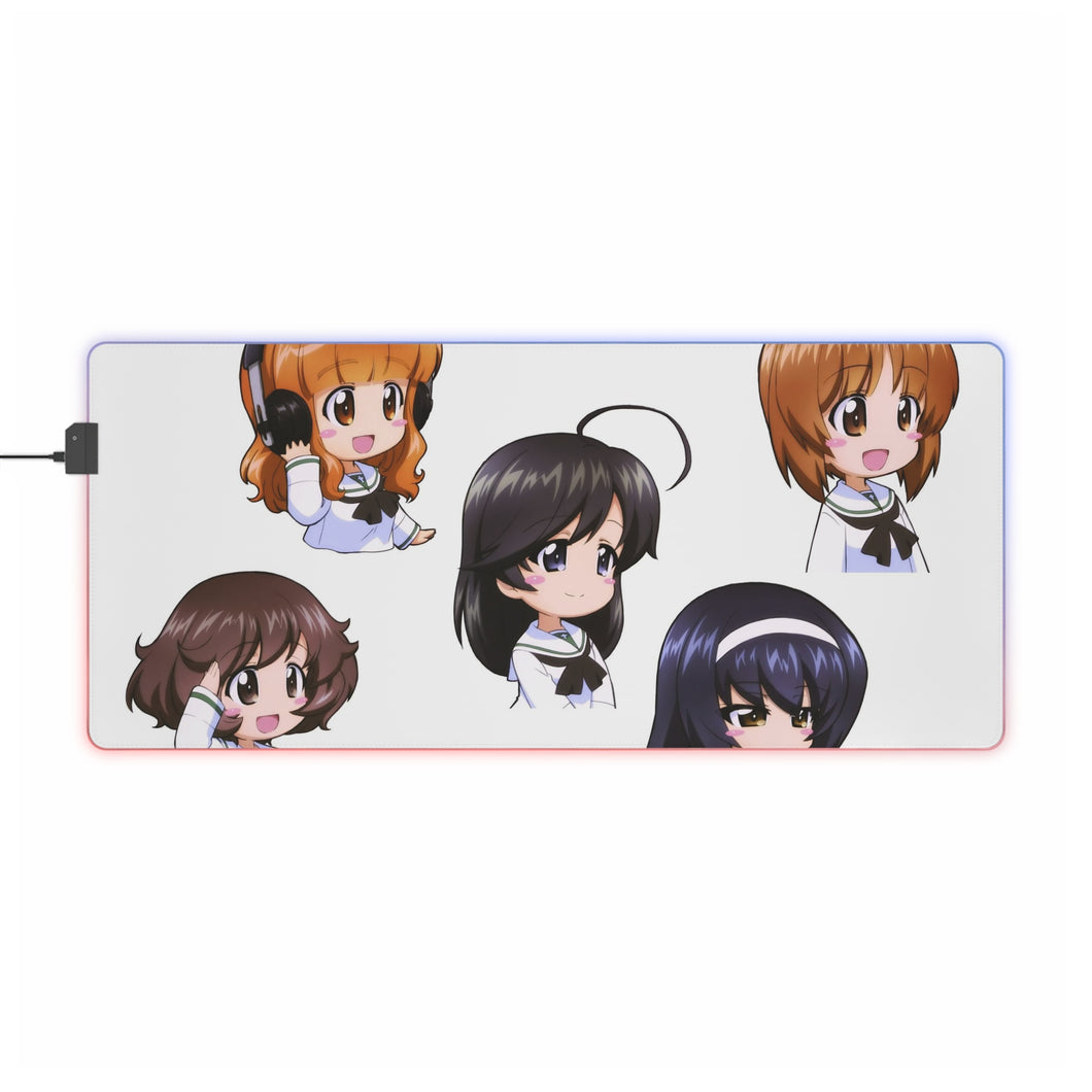 Girls und Panzer RGB LED Mouse Pad (Desk Mat)