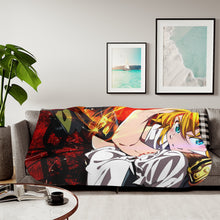 Load image into Gallery viewer, Anime The Seven Deadly Sins Sherpa Blanket
