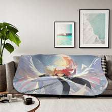 Load image into Gallery viewer, Anime Chainsaw Man Sherpa Blanket
