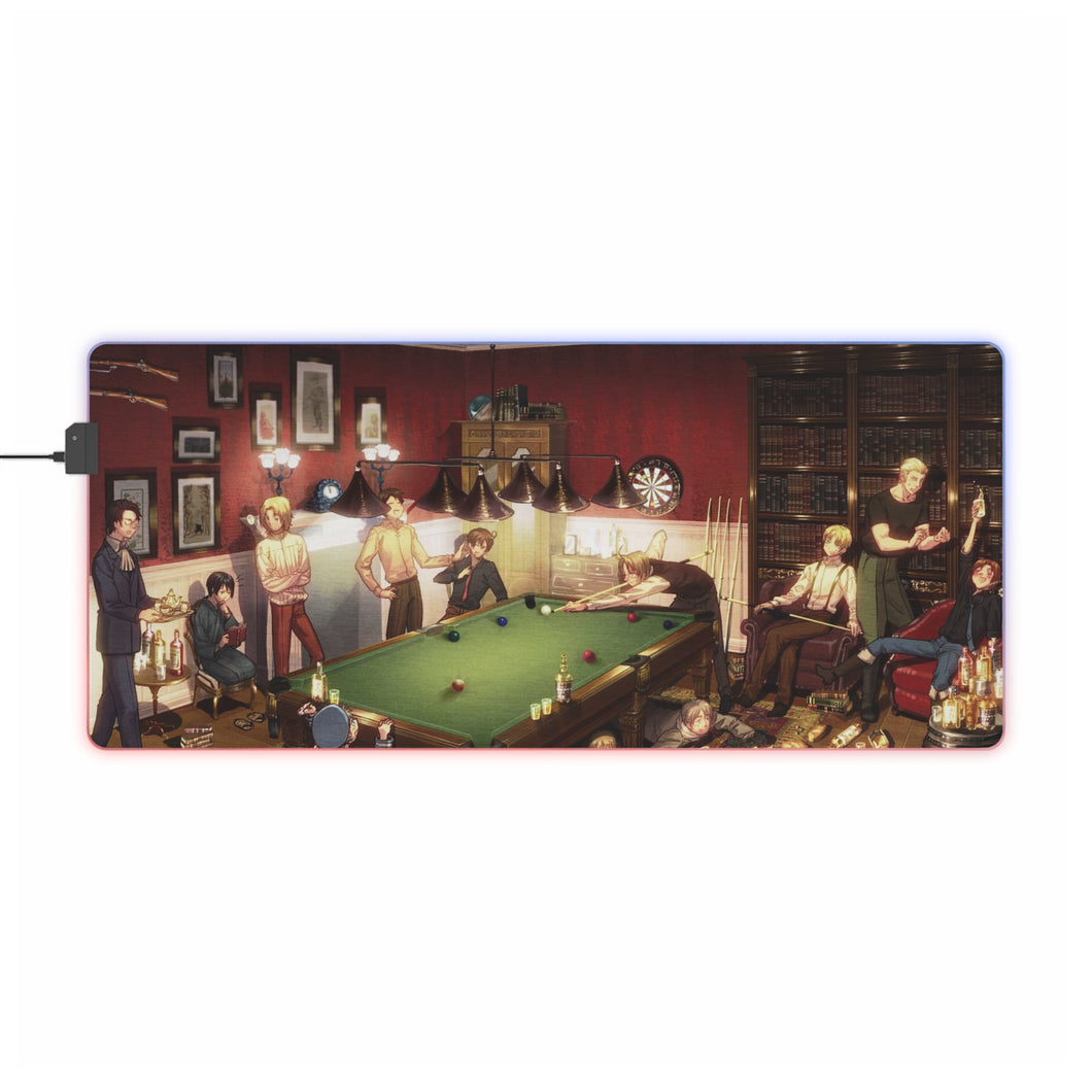 Hetalia: Axis Powers RGB LED Mouse Pad (Desk Mat)