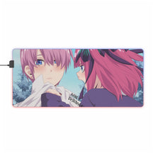 Load image into Gallery viewer, The Quintessential Quintuplets Nino Nakano, Ichika Nakano RGB LED Mouse Pad (Desk Mat)
