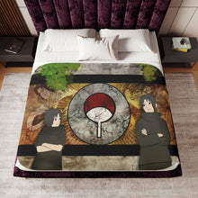 Load image into Gallery viewer, Sasuke and Itachi ( Naruto ) Sherpa Blanket
