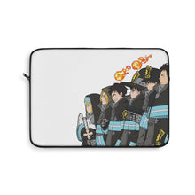 Load image into Gallery viewer, Fire Force Shinra Kusakabe, Iris, Arthur Boyle, Maki Oze, Akitaru Oubi Laptop Sleeve
