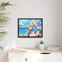 Load image into Gallery viewer, Violet Evergarden Violet Evergarden, Violet Evergarden Canvas Framed Art Print
