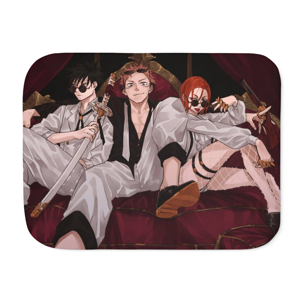Anime Jujutsu Kaisen Sherpa Blanket