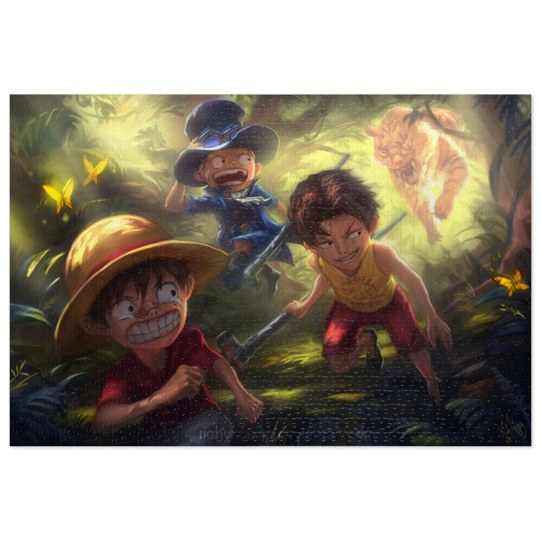 Luffy, Ace and Sabo Jigsaw Puzzle