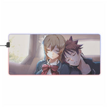 Load image into Gallery viewer, Erina Nakiri RGB LED Mouse Pad (Desk Mat)
