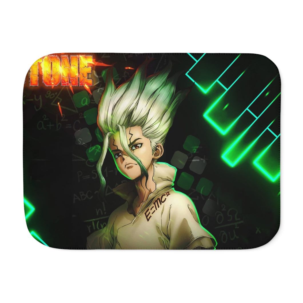 Dr. Stone Sherpa Blanket