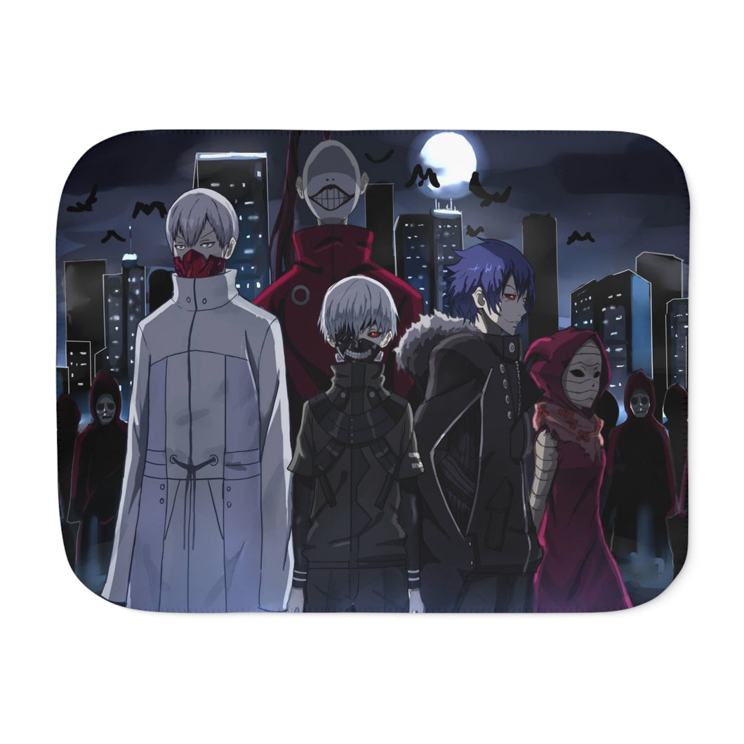 Tokyo Ghoul Ken Kaneki, Eto Yoshimura, Ayato Kirishima Sherpa Blanket