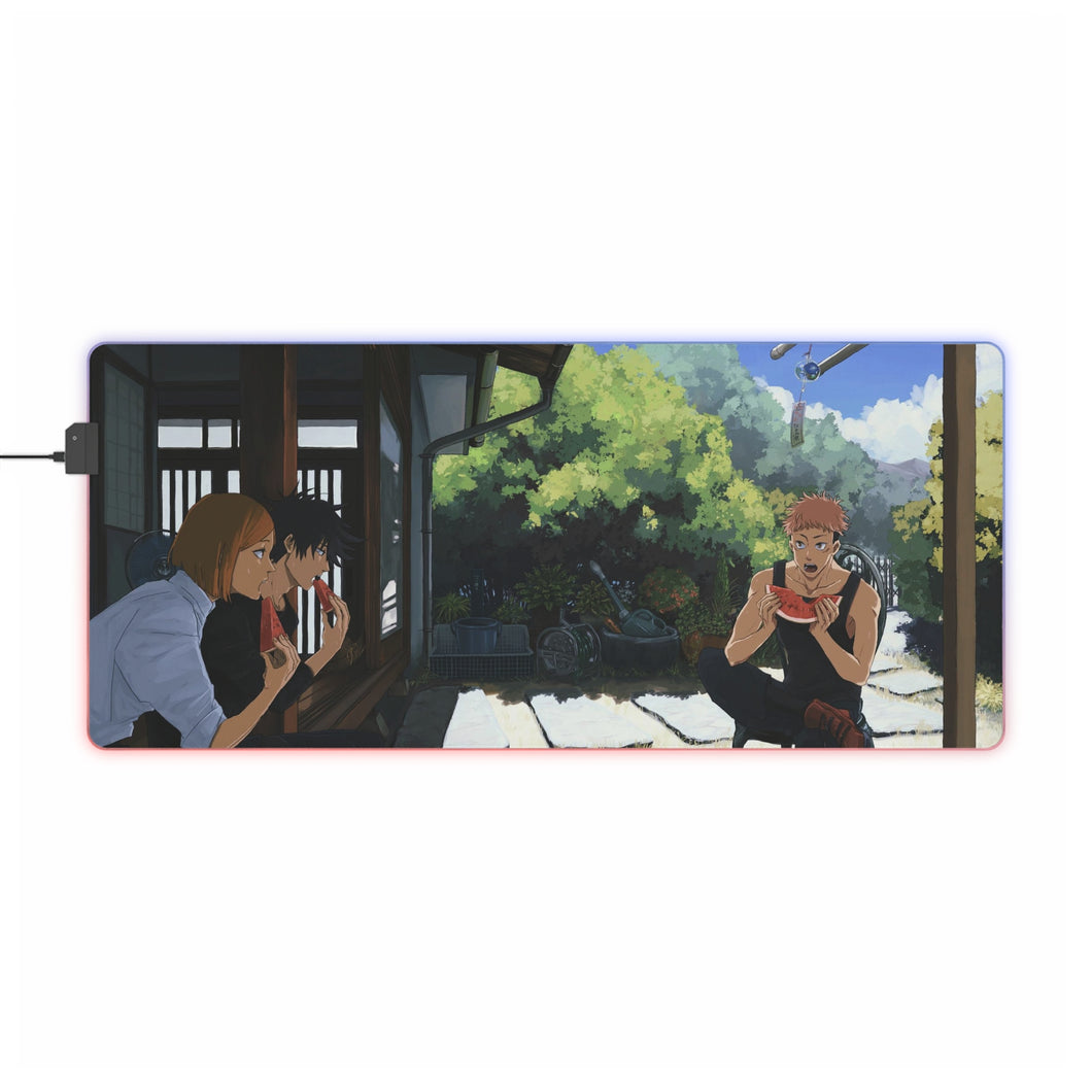 Jujutsu Kaisen RGB LED Mouse Pad (Desk Mat)