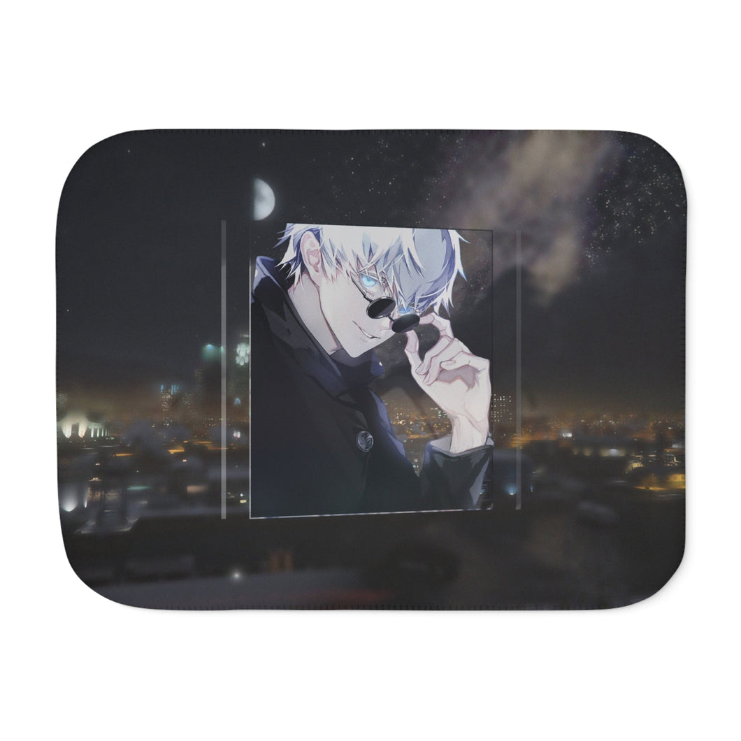 Satoru Gojo Sherpa Blanket