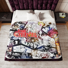 Load image into Gallery viewer, Anime Fairy Tail Sherpa Blanket
