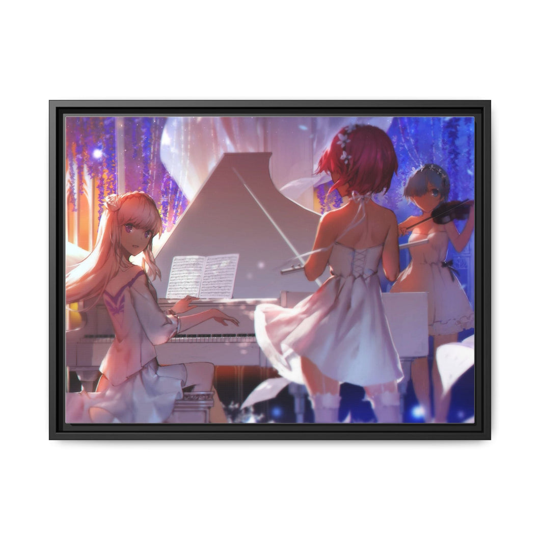Anime Re:ZERO -Starting Life in Another World- Canvas Framed Art Print
