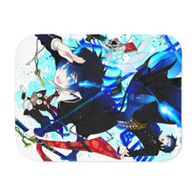 Load image into Gallery viewer, Blue Exorcist Rin Okumura, Yukio Okumura Sherpa Blanket
