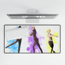 Load image into Gallery viewer, Yuri!!! On Ice Victor Nikiforov, Yuri Plisetsky, Yuuri Katsuki Mouse Pad (Desk Mat)
