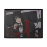 Anime Kakegurui Canvas Framed Art Print