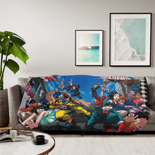 Load image into Gallery viewer, Formal Hero Academia Sherpa Blanket
