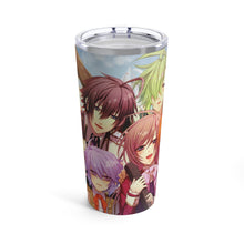 Load image into Gallery viewer, Glass Heart Princess Tumbler 20oz
