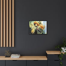 Load image into Gallery viewer, Makise Kurisu &amp; Rintaro Okabe Canvas Framed Art Print

