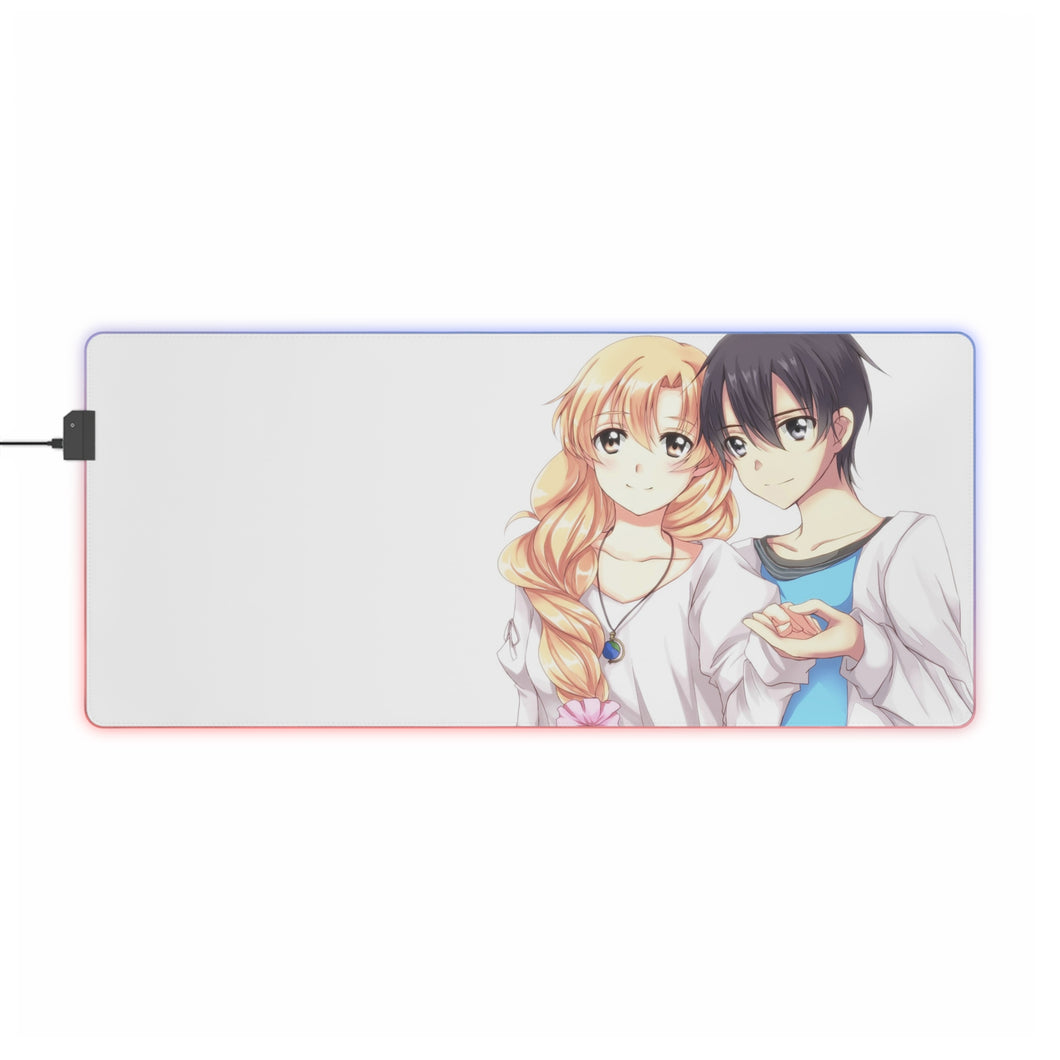 Sword Art Online RGB LED Mouse Pad (Desk Mat)
