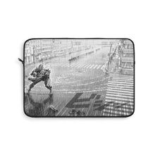 Load image into Gallery viewer, One Punch Man Saitama VS Sea King Laptop Sleeve
