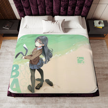 Load image into Gallery viewer, Rascal Does Not Dream Of Bunny Girl Senpai Sherpa Blanket
