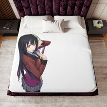 Load image into Gallery viewer, Anime Kakegurui Sherpa Blanket
