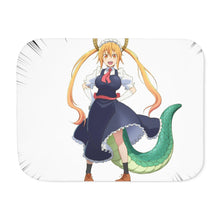 Load image into Gallery viewer, Anime Miss Kobayashi&#39;s Dragon Maid Sherpa Blanket
