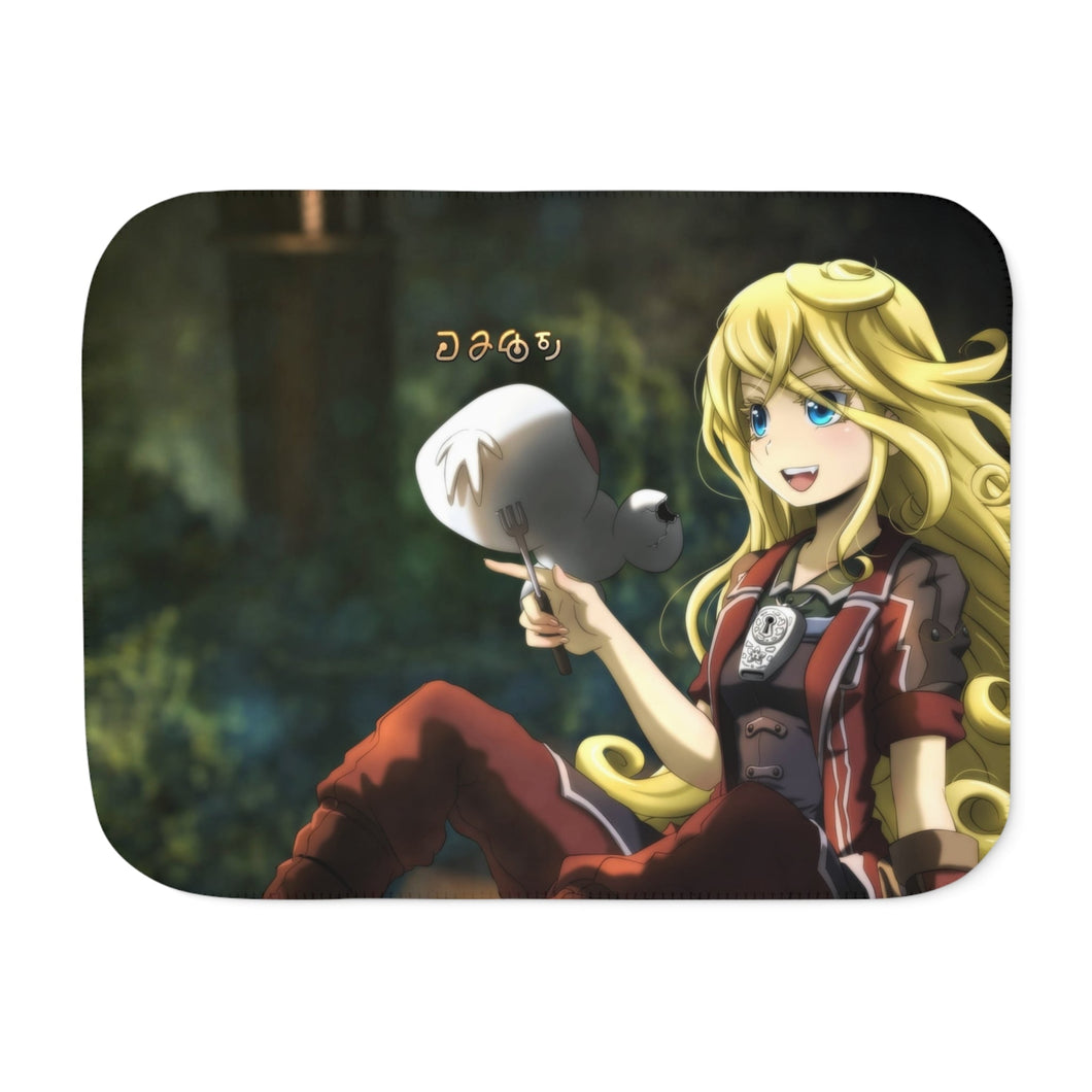 Anime Made In A Sherpa Blanket