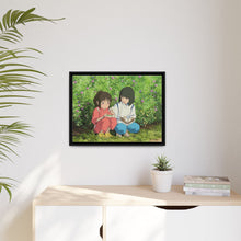 Load image into Gallery viewer, Anime Spirited Away Canvas Framed Art Print
