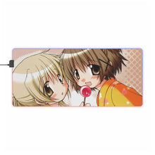 Load image into Gallery viewer, Hidamari Sketch RGB LED Mouse Pad (Desk Mat)
