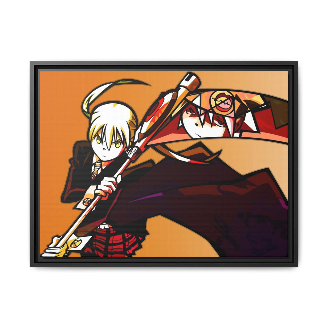 Anime Soul Eaterr Canvas Framed Art Print
