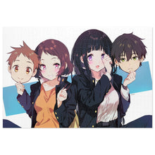 Load image into Gallery viewer, Hyouka Eru Chitanda, Satoshi Fukube, Mayaka Ibara Jigsaw Puzzle
