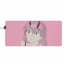 Load image into Gallery viewer, Zero Two RGB LED Mouse Pad (Desk Mat)
