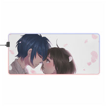 Load image into Gallery viewer, To Become a Real Heroine! The Unpopular Girl and the Secret Task RGB LED Mouse Pad (Desk Mat)
